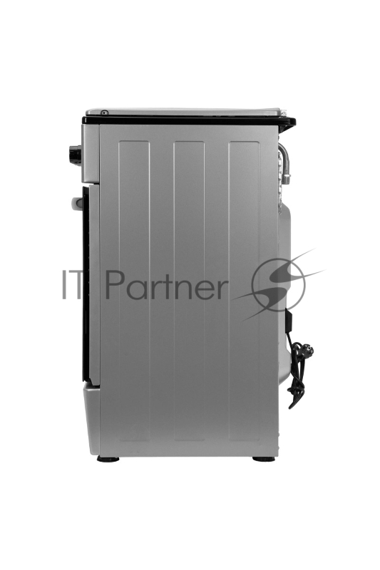 Газоэлектрическая плита KRAFT KF-FSK5302ES серый/черный