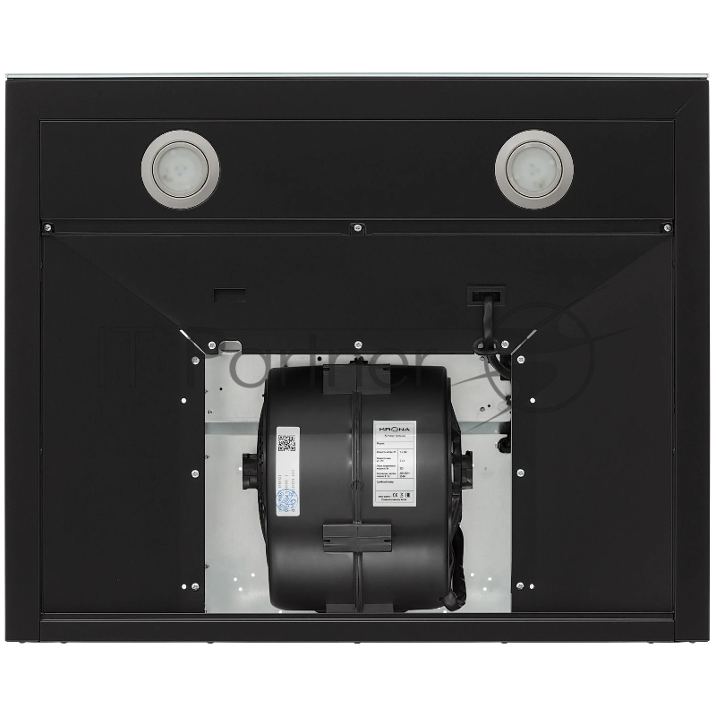 Вытяжка кухонная KRONA ONYX 600 GLASS BLACK S