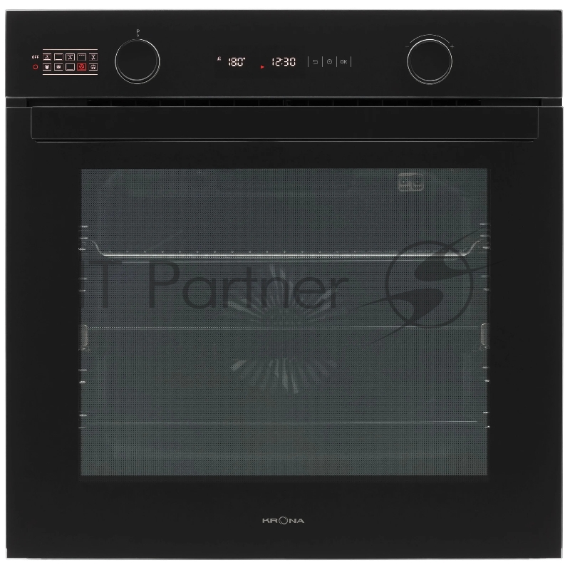 Электрический духовой шкаф KRONA NERO max 60 BL/BL