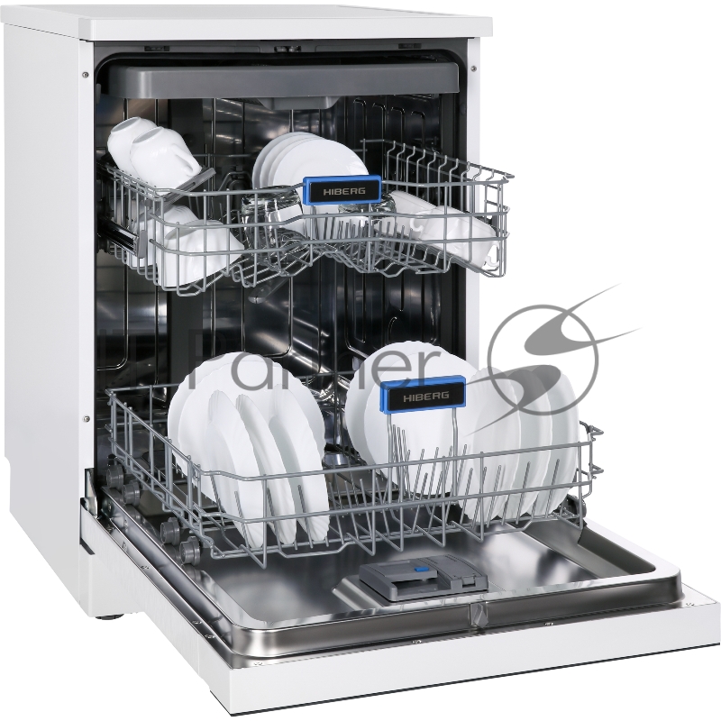 Встраиваемая посудомоечная машина HIBERG F68 1530 LW, белый