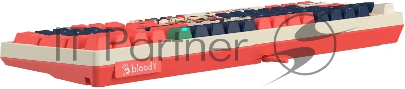 Клавиатура A4Tech Bloody AT98 Proxy Boom механическая бежевый/красный USB for gamer LED