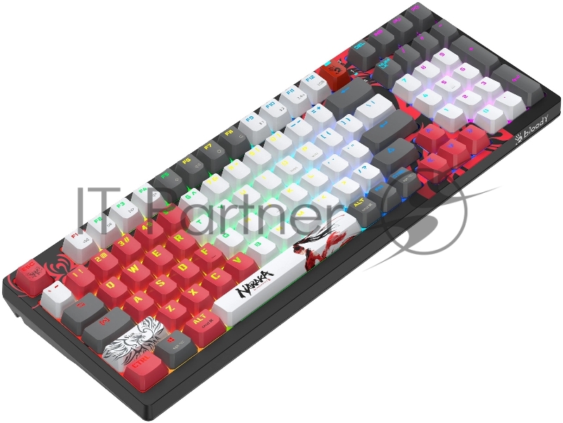 Клавиатура A4Tech Bloody WS98 Naraka механическая черный/красный USB for gamer LED (WS98)