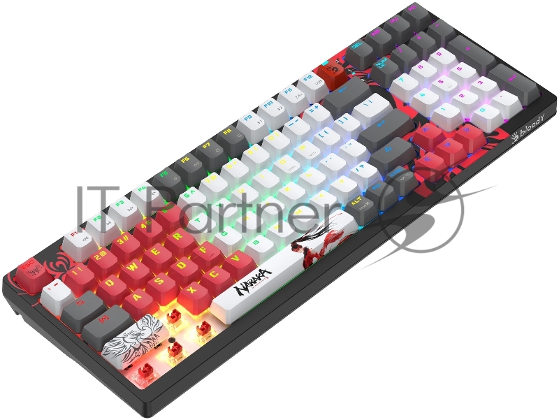 Клавиатура A4Tech Bloody WS98 Naraka механическая черный/красный USB for gamer LED (WS98)