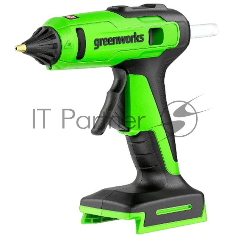 Пистолет клеевой аккумуляторный GreenWorks G24GLG, 24V, 11 мм, без АКБ и ЗУ (3502207)
