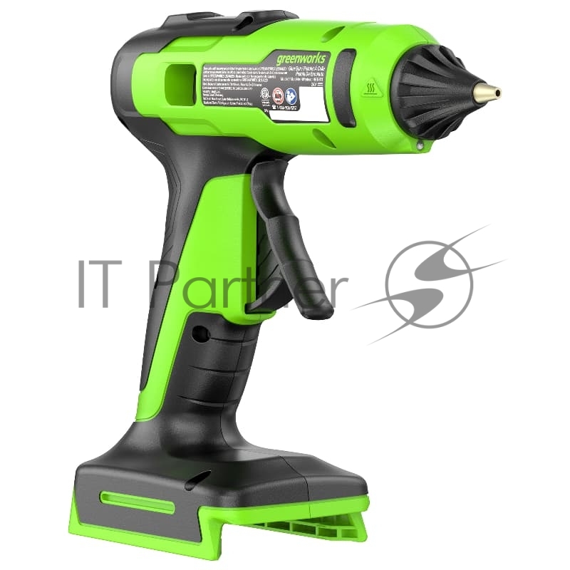 Пистолет клеевой аккумуляторный GreenWorks G24GLG, 24V, 11 мм, без АКБ и ЗУ (3502207)