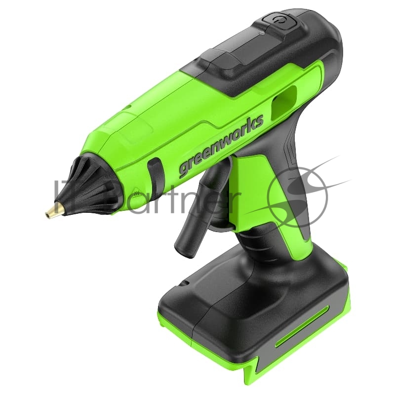 Пистолет клеевой аккумуляторный GreenWorks G24GLG, 24V, 11 мм, без АКБ и ЗУ (3502207)
