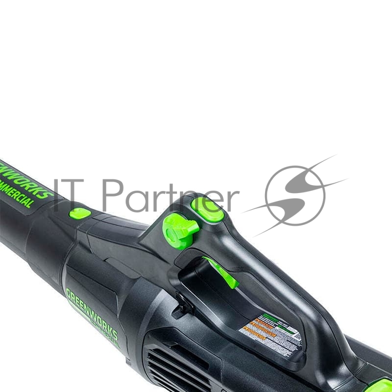 Воздуходув аккумуляторный GreenWorks GD82ABIIK5, 82V, бесщеточный, с 1хАКБ 5 Ач и ЗУ (2407007UB)