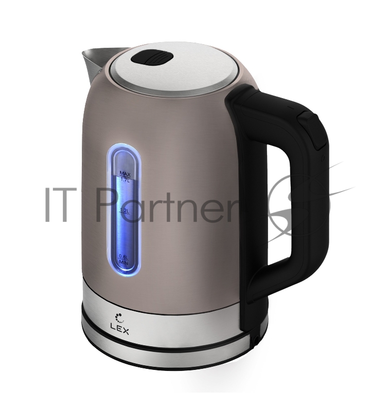 Чайник электрический LEX LX 30018-3, кофейный