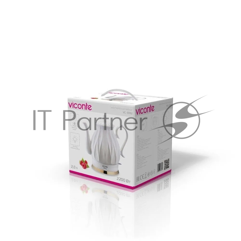 Электрочайник Viconte VC-3332 белый