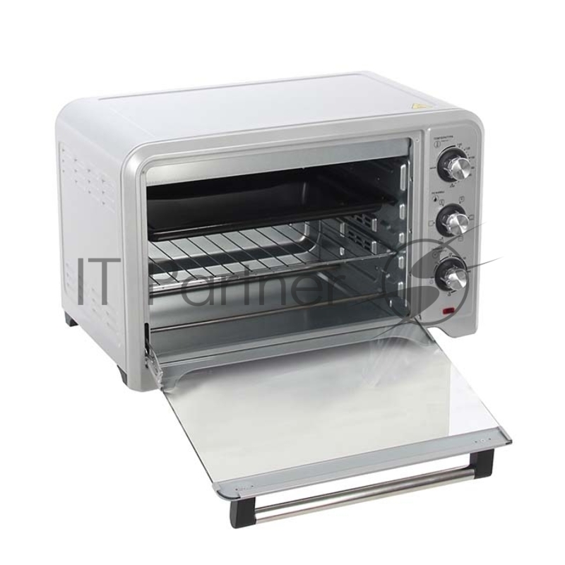 Мини-печь Аксион Бриз ЕН 35 серебристый, без конфорок, 35 л, 1600 Вт, корпус - металл, гриль