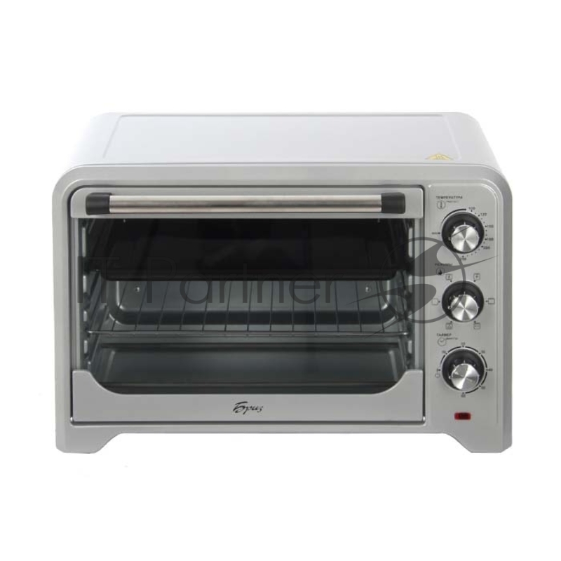 Мини-печь Аксион Бриз ЕН 35 серебристый, без конфорок, 35 л, 1600 Вт, корпус - металл, гриль