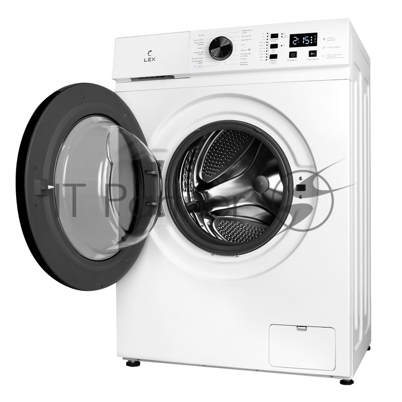 Стиральная машина LEX LWM06010BLIDsmall черно-белый, фронтальная загрузка, 6кг, 1000 об/мин, класс: А+++