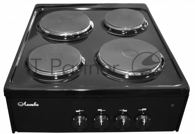 Плита Электрическая Лысьва ПЭН 40М черный ДА эмаль (настольная)