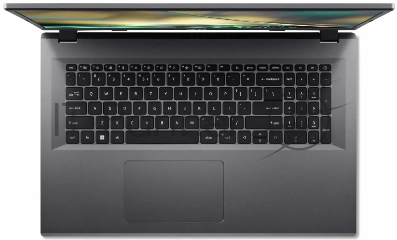 Ноутбук ACER Aspire3 17 A317-55P-P3G1 17.3(1920x1080 (матовый) IPS)/Intel Pentium N200(1Ghz)/8192Mb/512PCISSDGb/ HD/Cam/BT/WiFi/50WHr/war 1y/2.1kg/Silver/NoOS