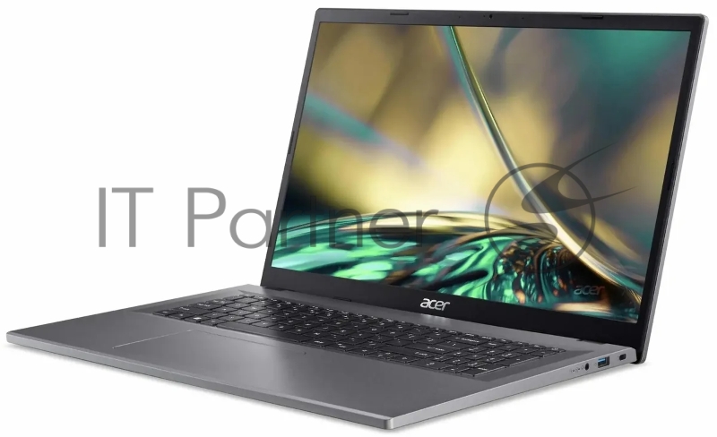 Ноутбук ACER Aspire3 17 A317-55P-P3G1 17.3(1920x1080 (матовый) IPS)/Intel Pentium N200(1Ghz)/8192Mb/512PCISSDGb/ HD/Cam/BT/WiFi/50WHr/war 1y/2.1kg/Silver/NoOS