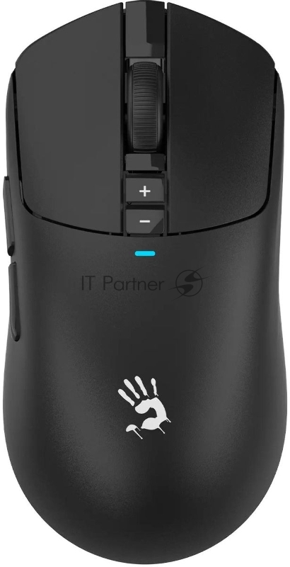 Мышь беспроводная A4Tech Bloody R72 Pro черный, оптическая, 26000 dpi, радиоканал, USB-C, кнопки - 7