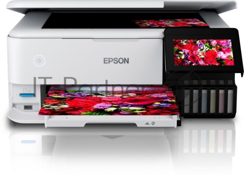 МФУ струйный Epson L8160 (C11CJ20404/C11CJ20503) A4 Duplex Net WiFi USB RJ-45 черно-белый