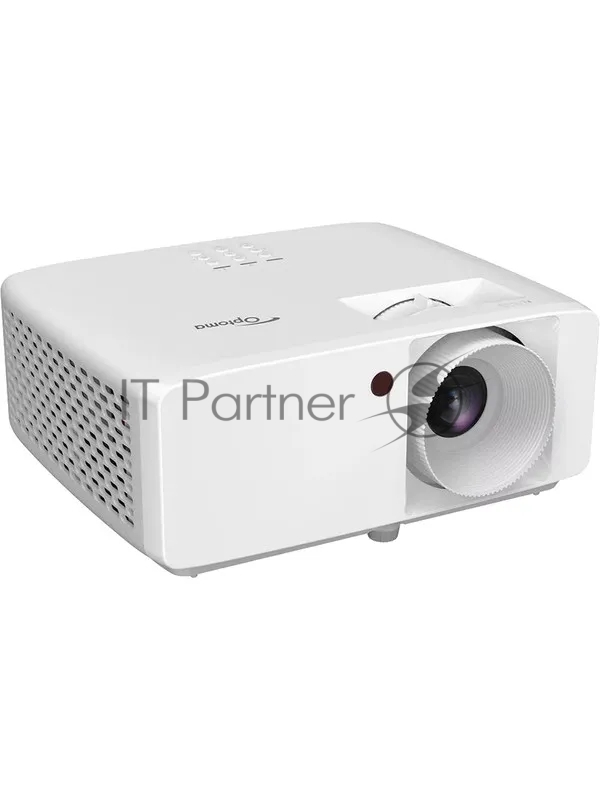 Лазерный проектор Optoma HZ146X-W DLP FullHD(1920*1080),3800 ANSI lm2000000:1Zoom 1,1xTR 1.48-1.62:1HDMI x2 AudioOUT x1 3.5mm USB-A power 1.5A RS232 15W mono 34dB 3kg белый (E9PD7KK01EZ1E)