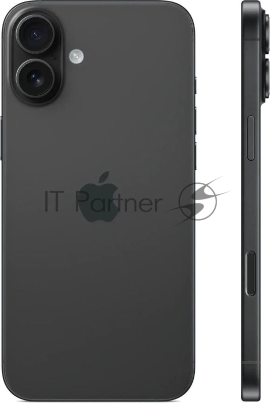 Смартфон Apple A3290 iPhone 16 Plus 128Gb черный (MXVU3HN/A)