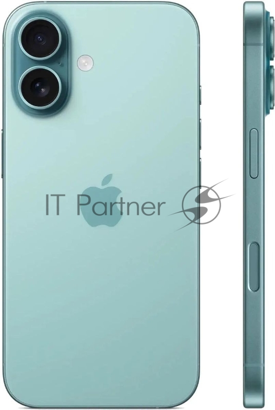 Смартфон Apple A3287 iPhone 16 128Gb бирюзовый (MYED3HN/A)