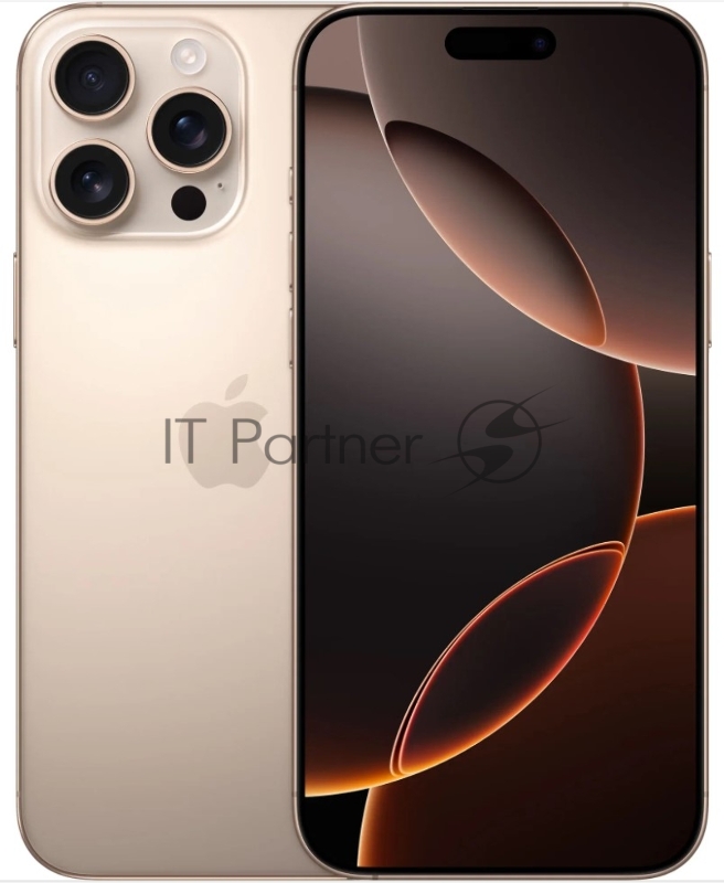 Смартфон Apple A3297 iPhone 16 Pro Max 512Gb бежевый титан (MYTW3ZA/A)