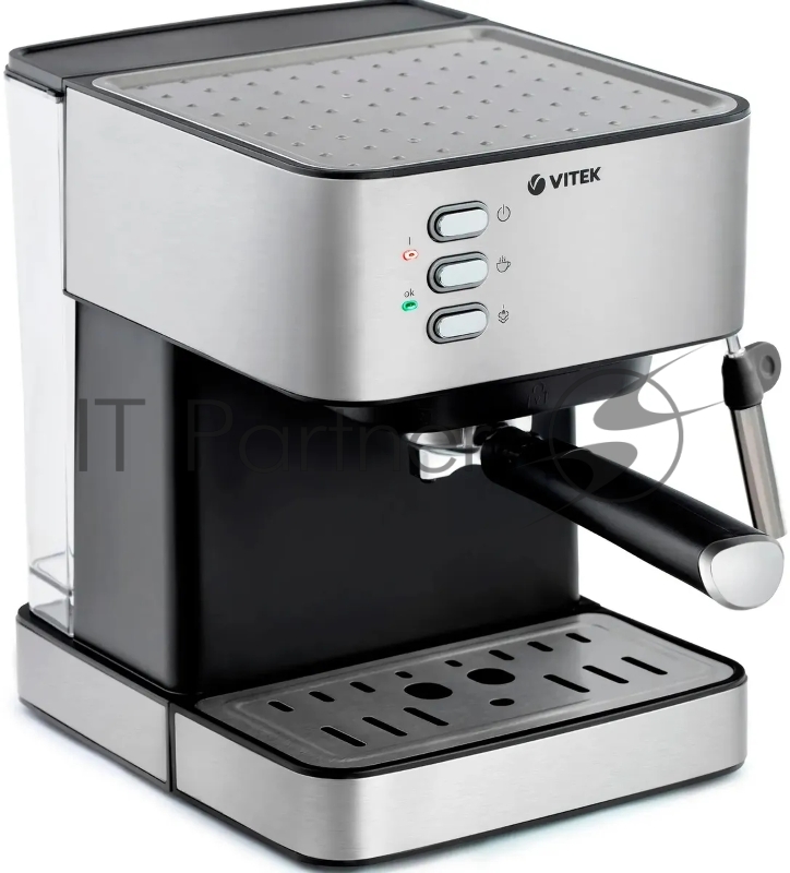 Кофеварка эспрессо Vitek VT-1504 1050Вт черный