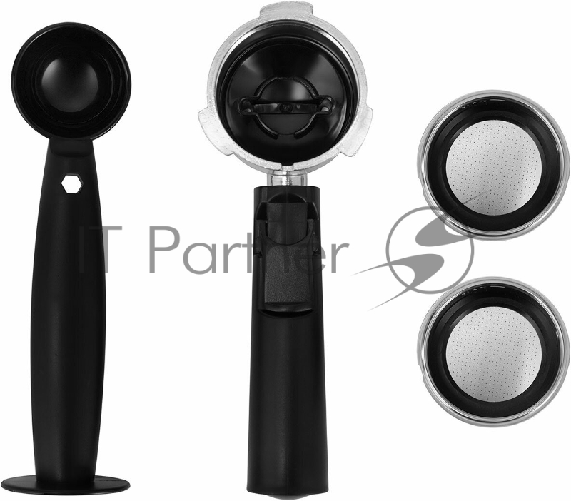 Кофеварка рожковая Vitek Metropolis VT-8489 черный/нержавеющая сталь, 1,5 л, 1250Вт, 15 бар