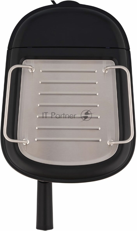 Кофеварка рожковая Vitek Metropolis VT-8489 черный/нержавеющая сталь, 1,5 л, 1250Вт, 15 бар