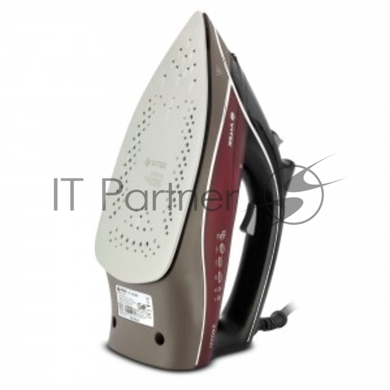 Утюг Vitek VT-1240 BD (2200 Вт, подошва с антипригарным покрытием, вертик. отпаривание, защита от накипи)