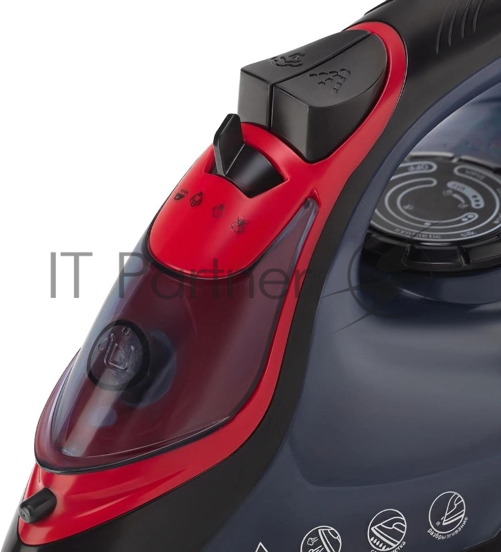 Утюг Maxwell MW-3034, 2400Вт, черный