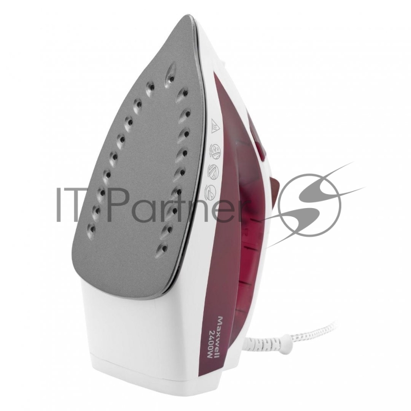 Утюг Maxwell MW-3011, 2400Вт, белый