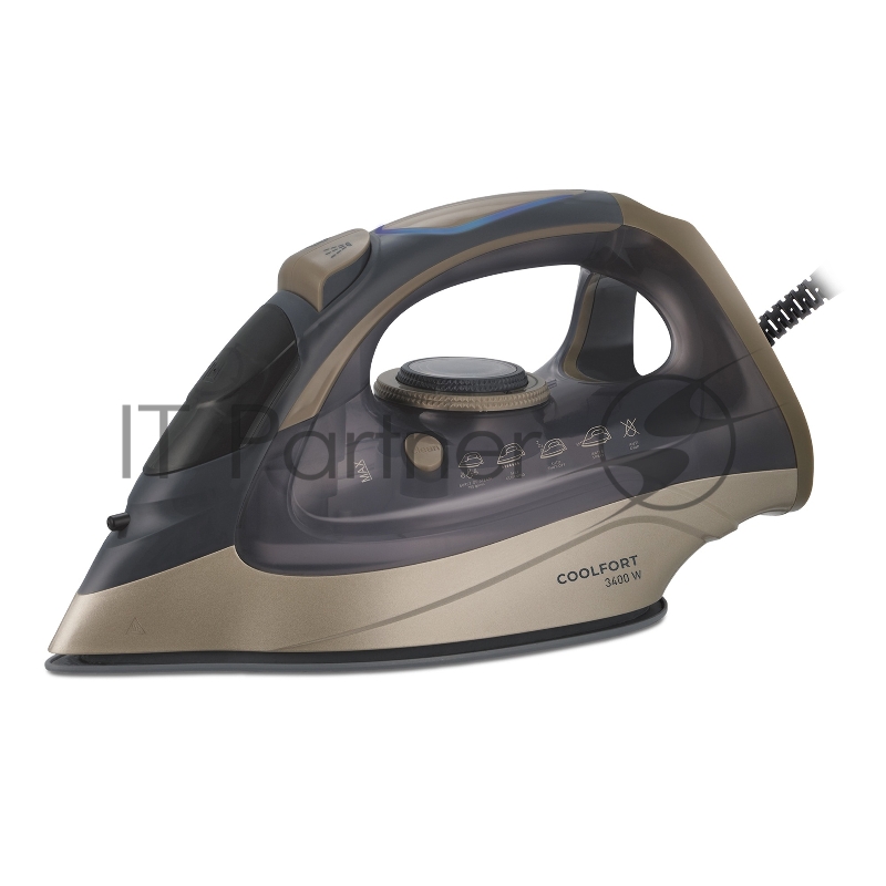 Утюг Coolfort CF-3410 3400Вт сиреневый/золотистый