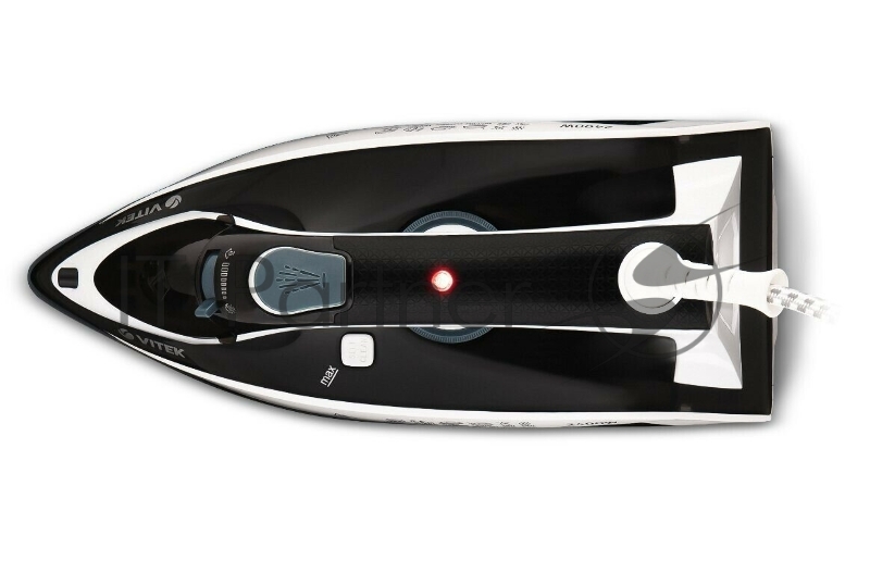 Утюг Vitek VT-8313 2400Вт белый/черный
