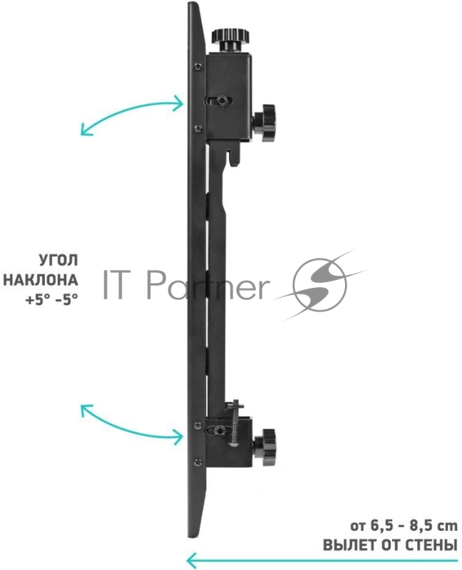 Кронштейн-адаптер для телевизора Onkron AAV-1 черный макс.19кг настенный