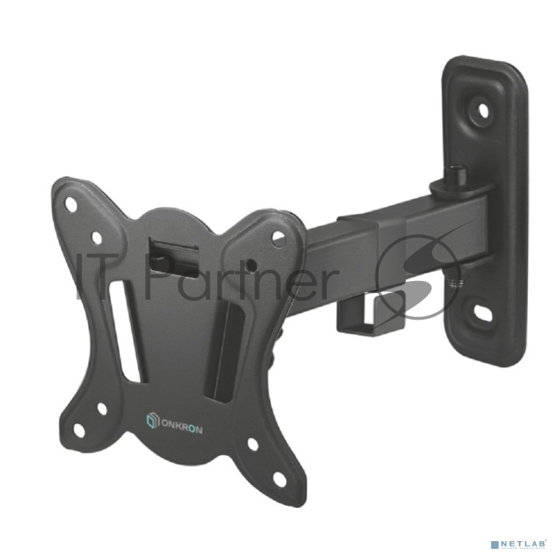 Кронштейн ONKRON NP14 для телевизора 10-32 наклонно-поворотный, чёрный