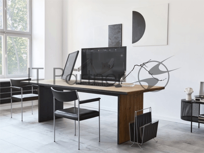 Кронштейн ONKRON кронштейн для монитора 13-32 настольный, белый G200