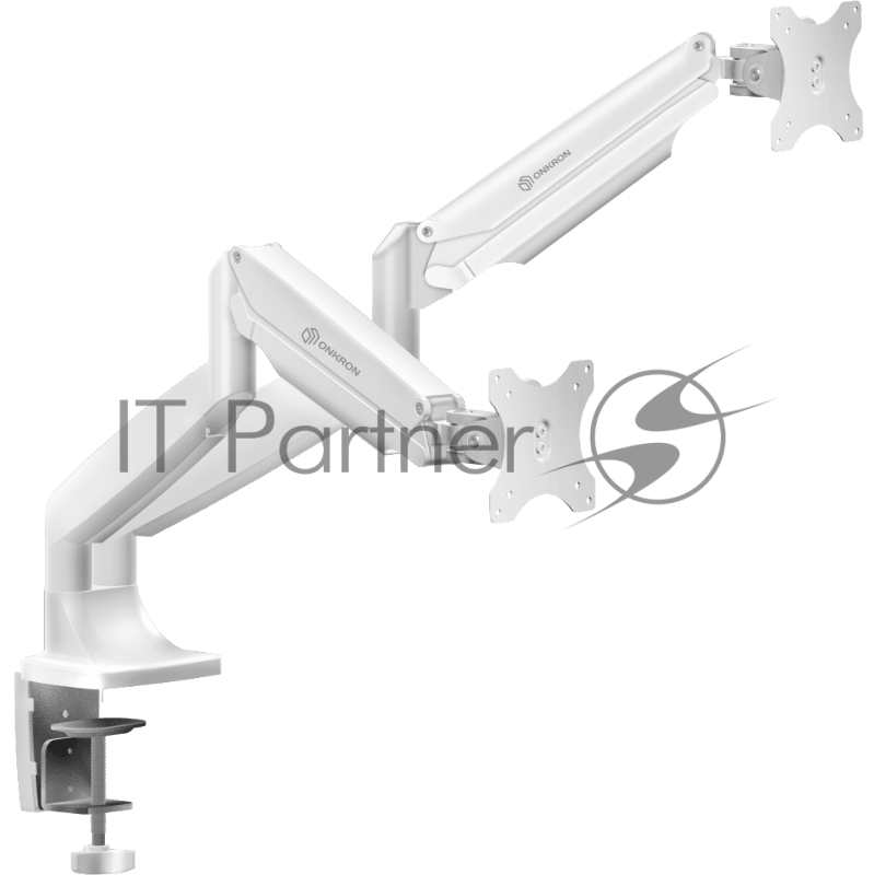 Кронштейн ONKRON кронштейн для монитора 13-32 настольный, белый G200