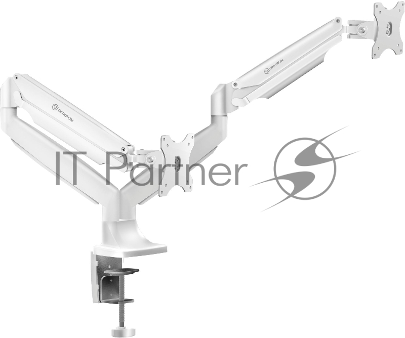 Кронштейн ONKRON кронштейн для монитора 13-32 настольный, белый G200