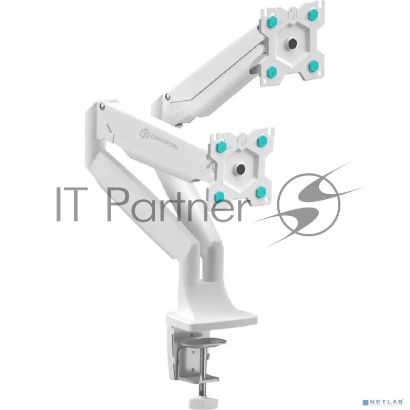Кронштейн ONKRON кронштейн для монитора 13-32 настольный, белый G200