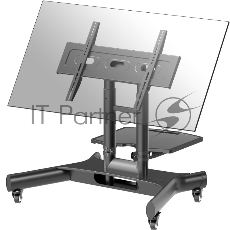 Cтойка для телевизора с кронштейном ONKRON 32-70, мобильная, чёрная TS1350