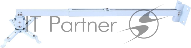 Кронштейн для проектора Buro PR04-140W белый макс.20кг потолочный поворот и наклон