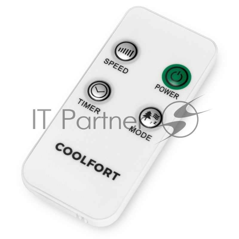 Вентилятор напольный Coolfort CF-2033 40Вт скоростей:3 ПДУ белый