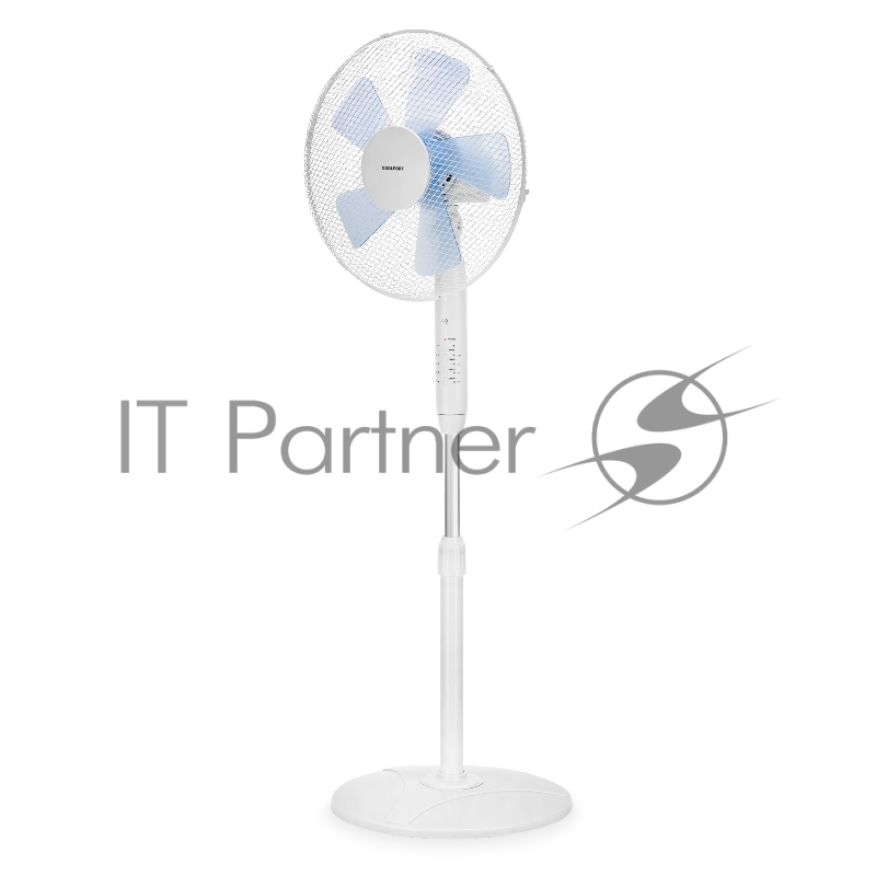 Вентилятор напольный Coolfort CF-2033 40Вт скоростей:3 ПДУ белый