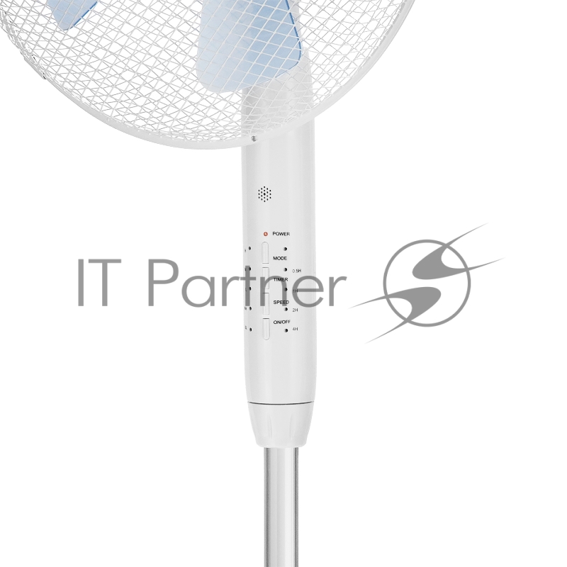 Вентилятор напольный Coolfort CF-2033 40Вт скоростей:3 ПДУ белый