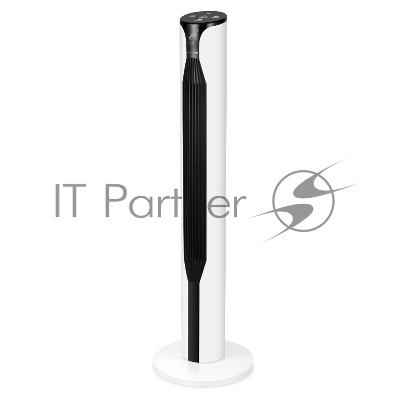 Вентилятор напольный Coolfort CF-2046 55Вт скоростей:3 ПДУ белый/черный