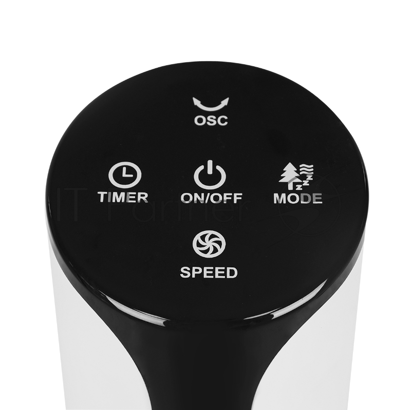 Вентилятор напольный Coolfort CF-2046 55Вт скоростей:3 ПДУ белый/черный