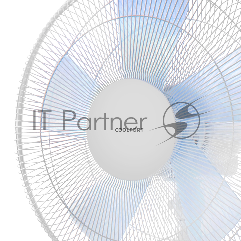 Вентилятор напольный Coolfort CF-2029 40Вт скоростей:3 белый