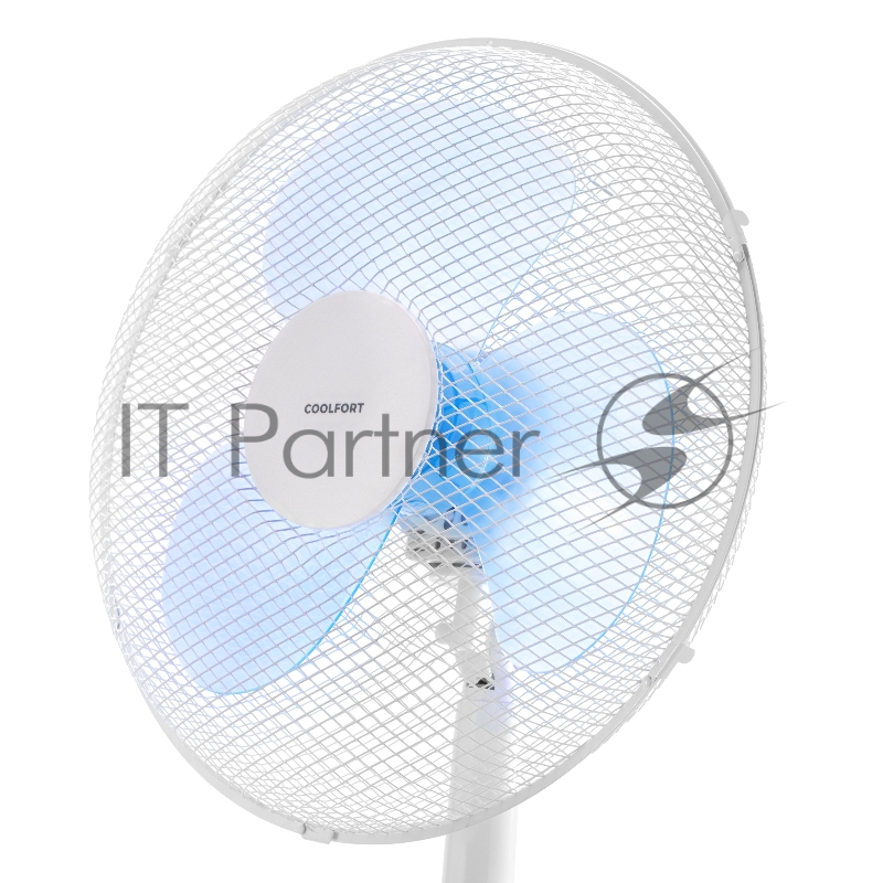 Вентилятор напольный Coolfort CF-2004 40Вт скоростей:3 белый
