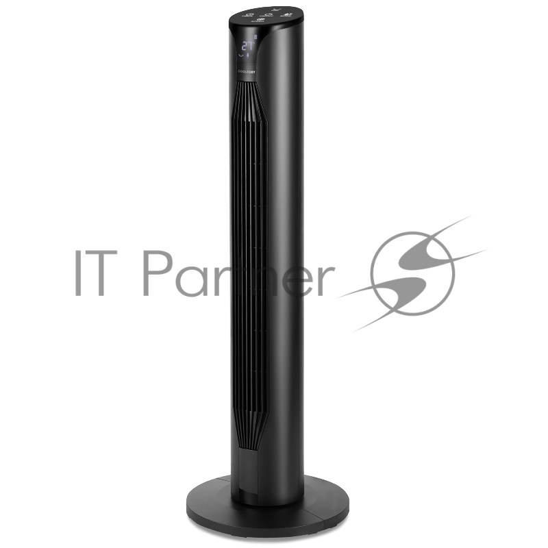 Вентилятор напольный Coolfort CF-2043 55Вт скоростей:3 ПДУ черный