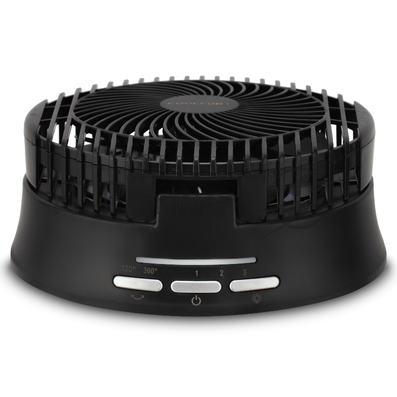 Вентилятор настольный Coolfort CF-2000 скоростей:3 черный